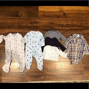 Baby gap sleepers etc.